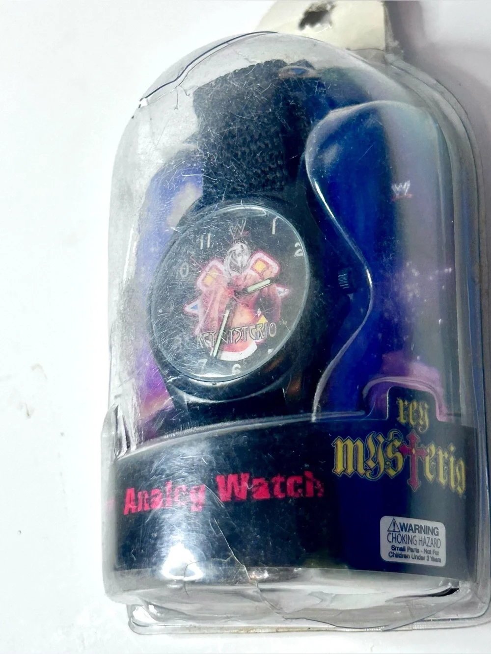 WWE Rey Mysterio Analog Wristwatch New with Adjustable Nylon Strap